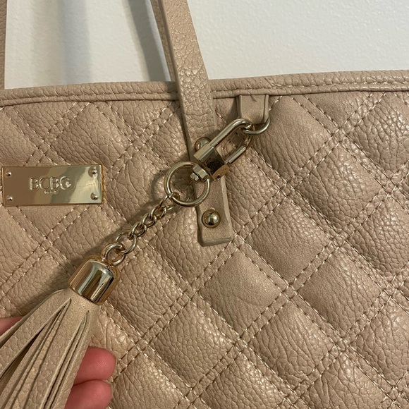 BCBG Paris Quilted Faux Leather Tote - Picture 8 of 10